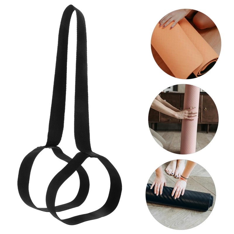 BESPORTBLE 5sets Multi-Function Yoga Roller Strap Yoga Mat Sling for