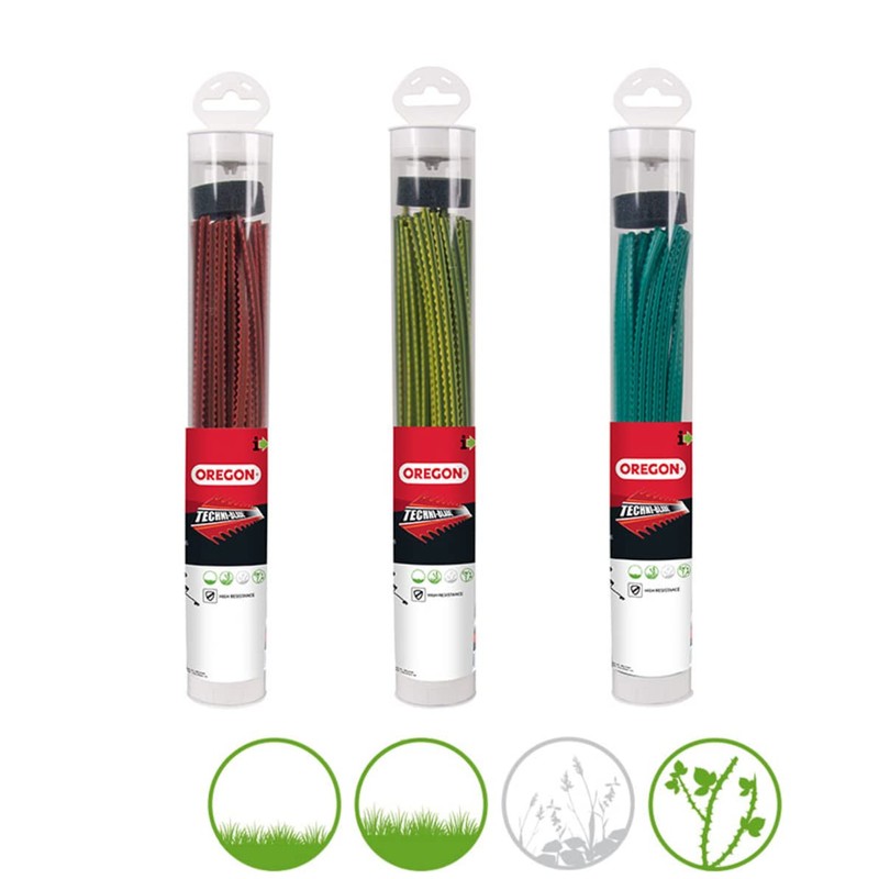 Oregon Techni Blade 539176 Precut Serrated Heavy Duty Trimmer line