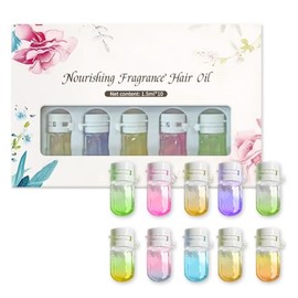 Hair Oil 2-in-1 set,40 Mini Bottles Nourishing and Shine Hair Oil, Long-lasting Moisturizing