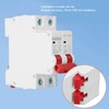 DC Circuit Breaker Overload Protection Magnetic System PV Circuit Breaker