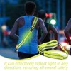 Running Light Jogging with Reflectors Belt, Led Light Running Belt,Reflective