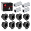 Rear Shock Absorber Bushings Sleeve Kit 8Pcs For Polaris Ranger