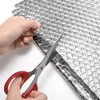 Lawei Double Reflective Insulation Foam, 48in X 10Ft Aluminum Foil