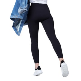 Spanx HW Semless Ecocare Leggings, Black (very black)