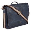 Real Leather Laptop Bag Men Women Distressed Vintage Messenger Satchel