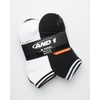 AND1 Boys Quarter Socks - 8 Pack Moisture Wicking Cushioned