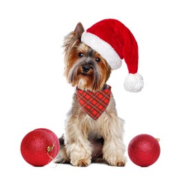 UP URARA PUP Christmas Dog Bandana, Christmas Red Plaid Man Triangle Bid Scarf for Girl Boy Dog, Cotton Pet Kerchief, Adjustable Winter Puppy Bandana for Small Medium Large Dogs Cats