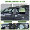 Qyebbk Window Visors Rain Guards for 2010-2022 Toyota 4Runner, Side