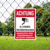 Videoüberwachung Sign, Achtung Videoüberwachung Sign, 20 x 30 cm, Made