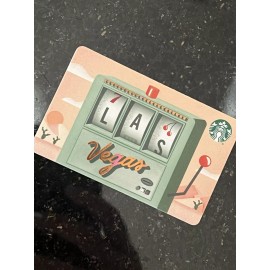 Starbucks NEW & UNLOADED Las Vegas Slot Machine Starbucks Card Series #6310 - 2019