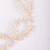 Deniferymakeup Pearl Bride Wedding Hair Vine Crystal Bridal Hair Accessories