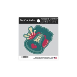 Die Cut Sticker Philadelphia, Pennsylvania, Liberty Bell, Contour Vinyl Sticker 1 to 3 inches (Waterproof Decal for Cars, Water Bottles, Laptops, Coolers), Small