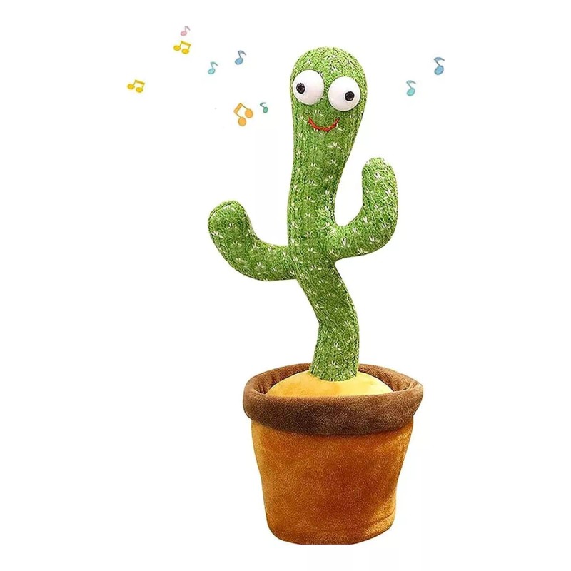 Cactus Bailarin Con Musica Y Luz Canciones Repite Voces Mli