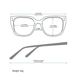 Unisex Simple Style Plain Color Eyeglasses, Trendy Casual Anti-blue Light Eyeglasses for Everyday Use, Fashion Accessories for Outdoor Activities