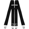 Decalen Mens Braces with Very Strong Clips Heavy Duty Suspenders