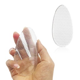 Heel Sharpener Glass Heel File Heel Exfoliating Foot Heel Care Exfoliating Care with Case (NO.003 Transparent)