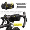 Rhinowalk Bike Handlebar Bag, Bicycle Front Bag Frame Storage Roll