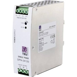 TRU Components DPN-24120 DIN Rail Power Supply (DIN-Rail) 24 V/DC 5 A 120 W Number of Outputs: 1 x Content 1 Piece