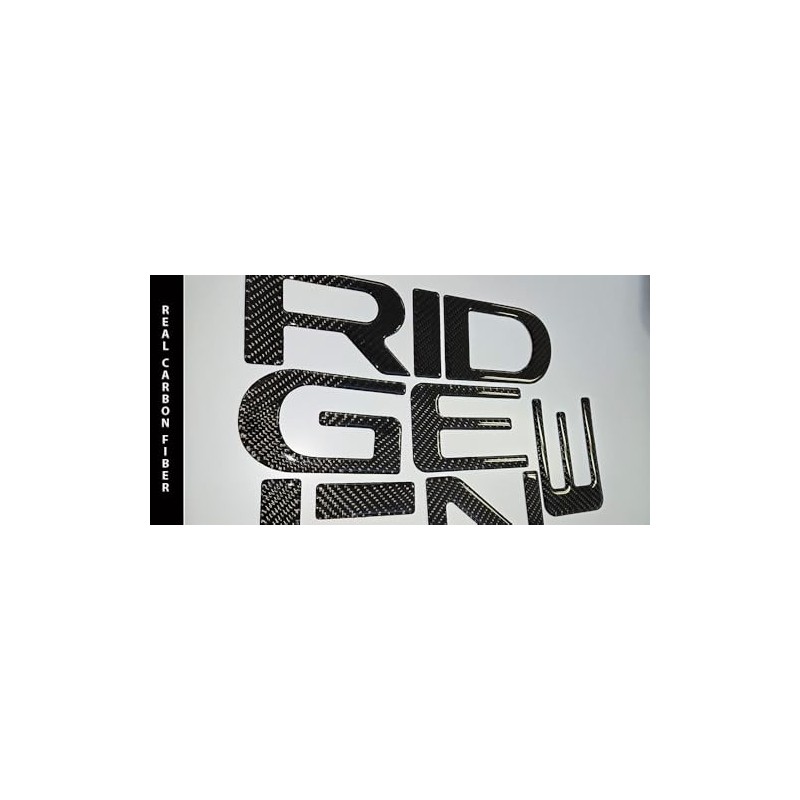 Tailgate Raised Stickers Insert Letters fits 2024 2025 26 Ridgeline
