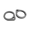 Shovelhead Mild Steel Exhaust Port Flanges, Single Bolt