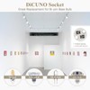 DiCUNO DiCUNO 24P MR16 GU5.3/G4 ceramic socket with 15CM cable,