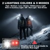 SuperFire Headlamps for Adults Rechargeable 2-Pack, Motion Sensor LED Headlamp,