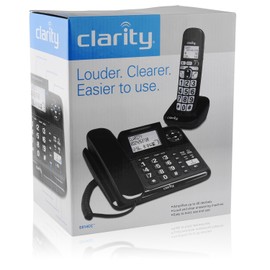 Clarity E814CC Amplified Corded Hearing impaired Phones for Elderly (E814CC Base Phone)