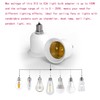 YCSSSD E12 to E26 Adapter Chandelier Light Socket Converter, Candelabra