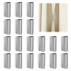 Avvchuy 18 Pairs Magnets Curtain Clips for Closure, Magnetic Closure