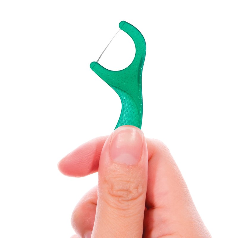 GUM Professional Clean Flossers Picks, Extra Strong Floss Proven to