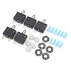 5A Thermal Circuit Breaker with Quick Connect Terminals Waterproof Cap