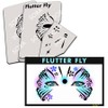 Face Painting Stencil - StencilEyes Flutter Fly - Butterfly