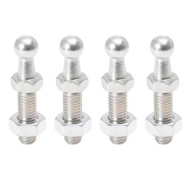 X AUTOHAUX 4 Set 10mm M8x25mm Car Gas Strut Ball Stud for Gas Struts Shocks