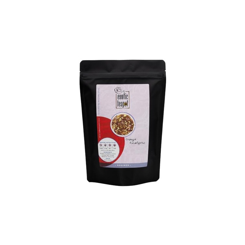 The Exotic Teapot – Rooibos Orange Eucalyptus, 150g Pouch, Flavoured