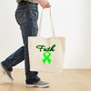 CafePress Lymphoma Faith Tote Bag Reusable Natural Beige Canvas Shopping