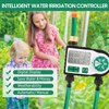 Digital Automatic Watering Timer with 2 Hose Connectors Programmed Garden