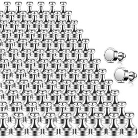 Pack of 100 Strong Magnets, Neodymium Magnets N52 Mini Magnet for Fridge, Magnetic Board, Cone Magnets, Pegboard, Pin Board, Small Magnets for Whiteboard, Fridge Magnets