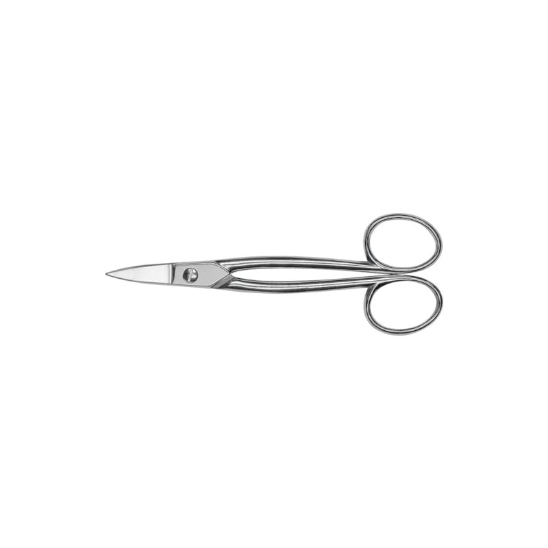 Bessey 7671010016" D74-1 Jewellers Snips with Grip Eyes, Grey, 180