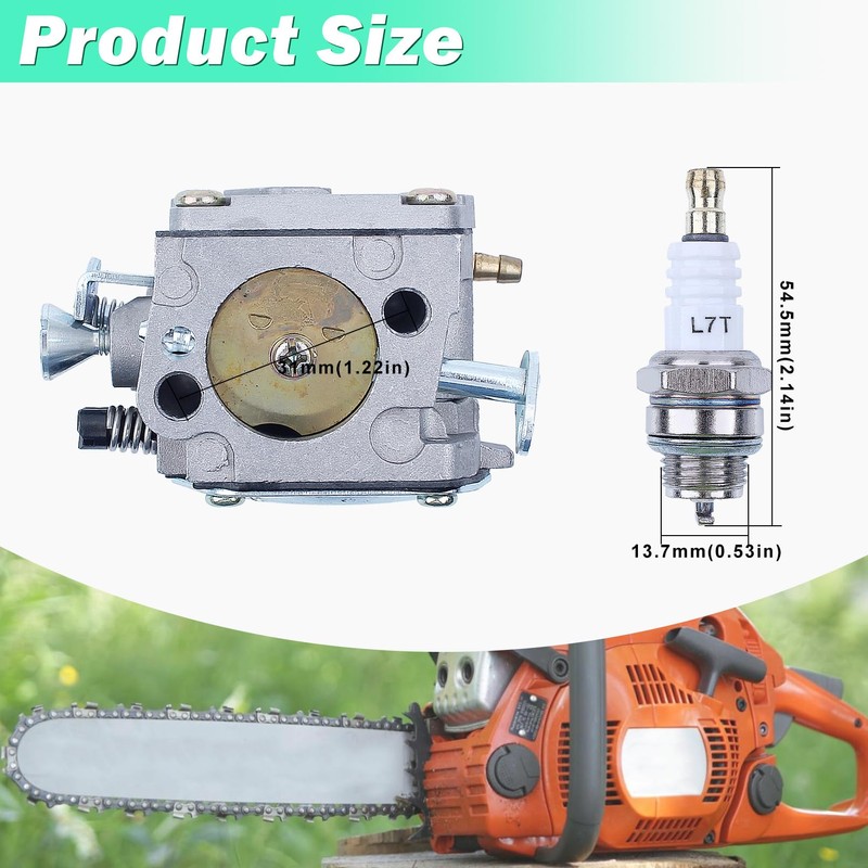 Adefol 503280316 Carburetor Carb for Husqvarna 268 272 266 61