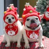 JOERBABU Reindeer Christmas Tree Headwear Hat for Pet Decorations Reindeer