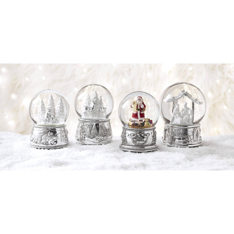 Reed & Barton 867074 North Pole Bound Musical Snow Globe,