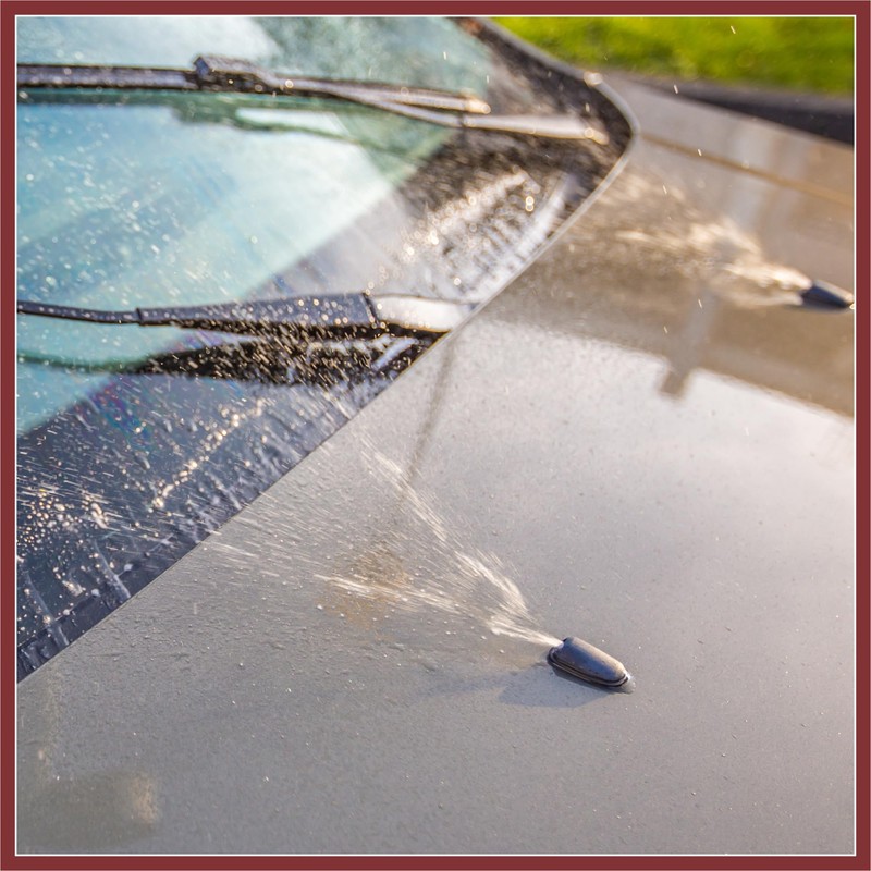 HEROFFIX Front Windshield Washer Nozzle Sprayer Kit for Nissan Frontier