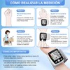 Baumanómetro digital de muñeca con voz en español XYJ, 2