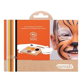 NAMAKI 6 Colours Wild Animals Certified Natural Cosmetics Make-Up Set