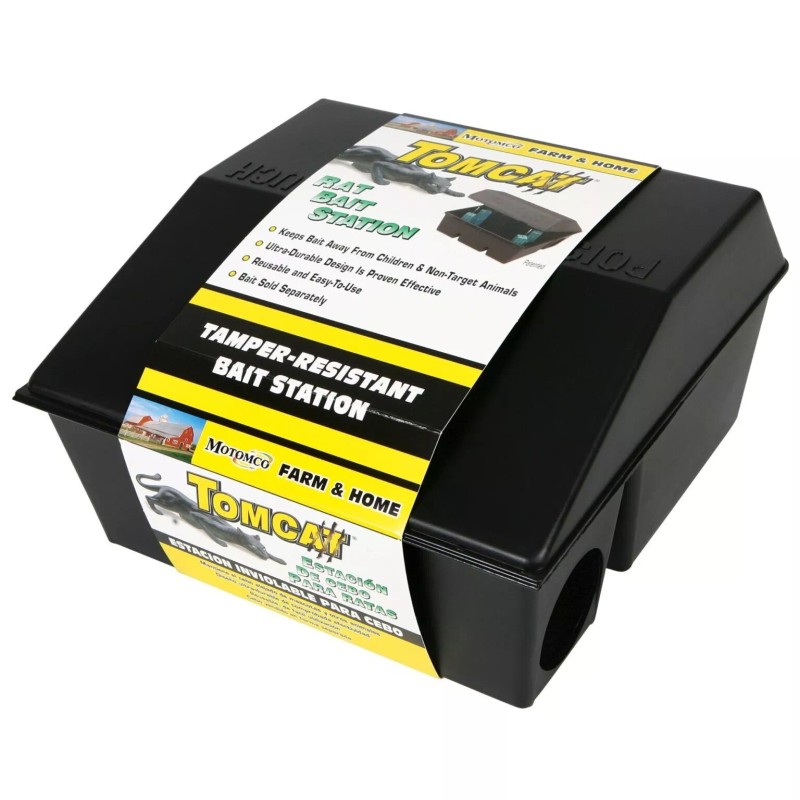 Tomcat 33450 Tamper Resistant Empty Rat Station Boxes - Pack