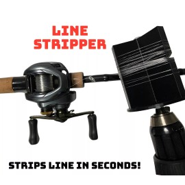 Anglers 3D Outpost Fishing Line Stripper - Braid, Fluorocarbon, Monofilament - Easy Removal Tool