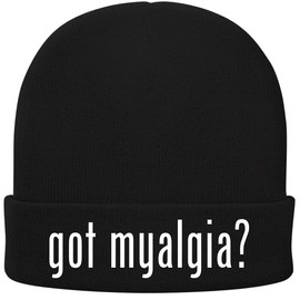 got Myalgia? - Soft Adult Beanie Cap, Black, One Size