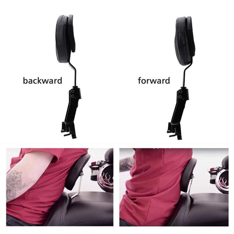 AUFER Driver Rider Backrest Sissy Bar With Back Rest Pad