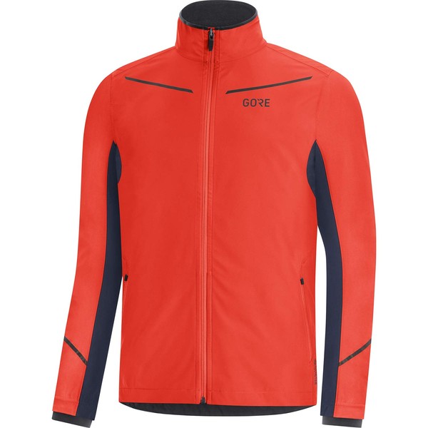 GORE WEAR R3 Gore-Tex Infinity Partial Jacket, S, Bright Red/Navy