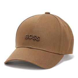 BOSS Bold Center Logo Twill Cap, Pewter Green, One Size